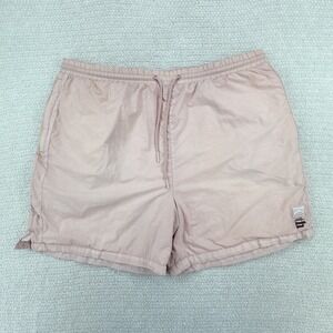 Kith Active Swim Shorts XL Pink Mesh Lined Nylon Swim Trunks KH7034